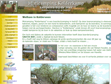 Tablet Screenshot of camping-kolderkamp.nl